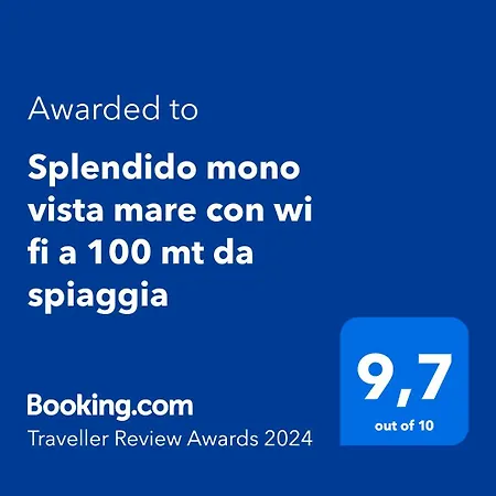 Splendido Mono Vista Mare Con Wi Fi A 100 Mt Da * Santa Teresa Gallura